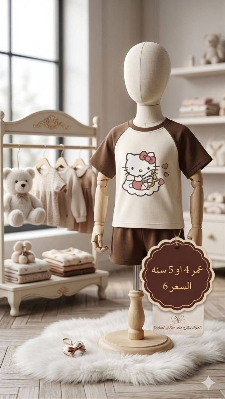 الأسعار المذكورة بالصورة تعتمد على قياسات ملابس 🧸✨


**إذا كنت صاحب هذا الإعلان وتريد حذفه لأي سبب، رجاءا أرسل رسالة إلى الدعم الفني**