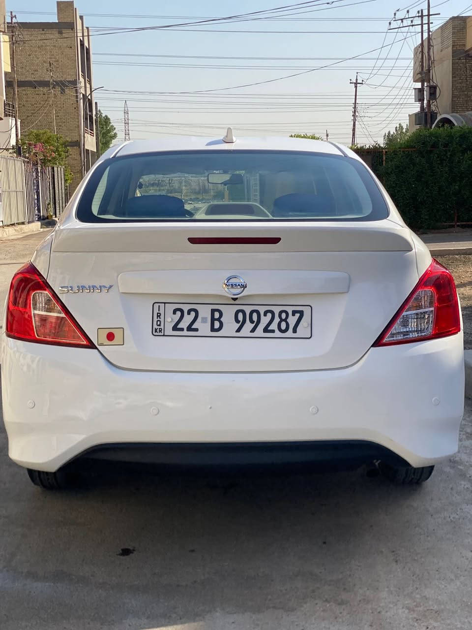 السلام عليكم للبيع سني هندي موديل 2024 ابو بليتة زركة رقم اربيل تحويل اوكالة حاضر
مواصفات السني المعروفه 

شاشة وكامرة 

تحكم ستيرين 

جنح خلفي حساس خلفي  

ماشية 37 حقيقي 

السيارة على وضع شركة بدون اي نقص 

بيها صبغ جاملغ خلفي يمين + بارد شي بسيط بالباب اليمين 

العنوان / بغداد 

السعر / 118$ 

التلفون /***********
