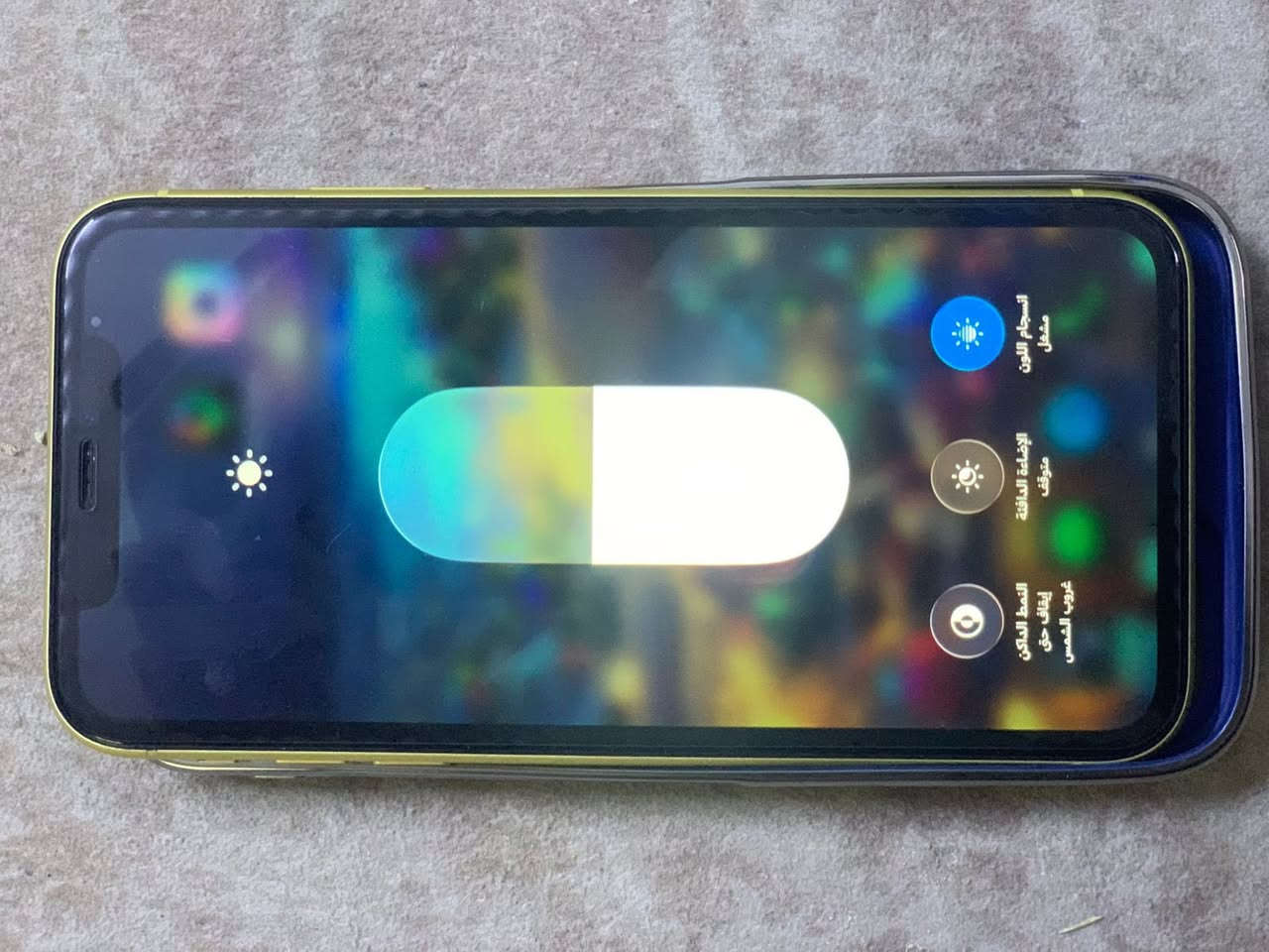 للبيع Apple iPhone 11
📱 الجهاز: ايفون 11
💾 الذاكرة: 64GB
🔋 صحة البطارية: 75%
🎨 اللون: أصفر
✨ النظافة: 100%
📍 الموقع: Baghdad
🔄 التحديث: iOS 26

📞 للاستفسار: ***********

⚡ الجهاز مكفووووووول كفاله عامه من الفتح فقط البصمه تصلح 30 الف واخذك بيدي اصلحه اذا تحب قف قفل 260 الف غير قابل للنقاش
