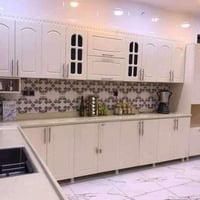 مطابخ HDF • سنك مرمر • ضمان ٥ سنوات