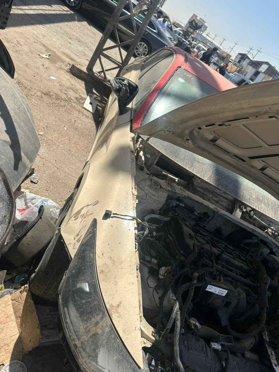 السلام عليكم لبيع سوناتا ٢٠٢٣ خليجي 
⚠️(هايبرد حورناها ⚠️بانزين مكينه وكير خليجي باقي بس ربط كهربائيات⚠️) سعرها مناسب عنوان بصره لاستفسار ***********
