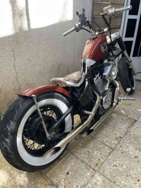 ـ Honda Steed 400 Bobber المحرك بلادي ما مفتوح  صالنصات رياضي نيكل ويل...