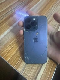 14برو  شرق اوسط ذاكره ١٢٨ مبدل فقط بطاريه نوعيه كلش زينه  وضهر مكسور ف...