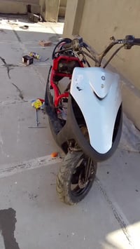 عدله مال لعب دراجه تعمير جديد وشغاله بيه ولفات ابيع على هلحطه كوم حديد...