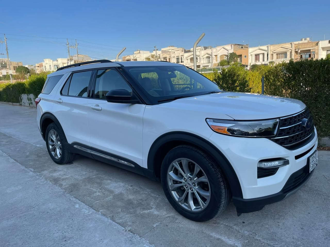 FORD EXPLORER XLT
الموديل : 2021

اللون : ابيض  

العداد :70  الف  

حجم المحرك : 4 سلندر ( 2300 توربو )

الضرر : كما موضح بلصور 

ورابط الضرر بالمنشور 

كافة الايرباكات سليمة 100‎%‎

   

رقم اربيل باسمي   مكاني اربيل 

المواصفات : XLT

فتحة سقف ( بانوراما )

بصمة تشغيل 

بصمات ابواب 

شاشه سوني لمس  

ستيرن تدفئة

كراسي تدفئة 

كراسي امامي كهربائي 

كراسي جلد 

صندوق كهربائي 

حساسات خلفية

لد امامي وخلفي 

تشغيل عن بعد

بصمة ترحيب بلاجيكتور

تبريد خلفي 

عدد المقاعد (7) راكب

ويل حجم كبير (20)

رادار  امامي وخلفي 

كاميرة خلفية 

كشافات

اوتو ستوب      السعر 270 $ ومجال 

للاستفسار

https://bid.cars/en/lot/1-44734963/2021-Ford-Explorer-1FMSK7DH3MGB20136

              ***********

 ***********      اتصال وواتساب
