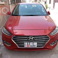 هيونداي أكسنت 2022 - نظافة مميزة ولون ملكي الموديل: 2022. اللون: أحمر ...
