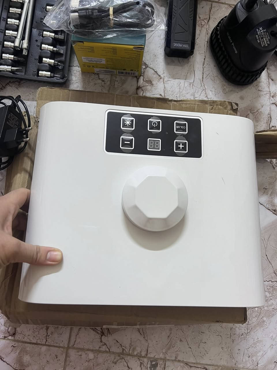 الكترونيات ١٦ قطعه

بيهن كامره ام الطابعه 

بيه بور قوي لسيارات 

بيهن عده سيارات 

بيه مقوي إنترنيت بيهن بيهن لد طاقه شمسيه 

٤٠ الف معه التوصيل الي يفيدنه 

شرط كلهن جديدات وشغلات


**إذا كنت صاحب هذا الإعلان وتريد حذفه لأي سبب، رجاءا أرسل رسالة إلى الدعم الفني**