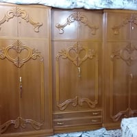 للبيع غرفة نوم طابقين ست ابواب شغل عراقي درجه اولى الغرفة حلى من الصور...