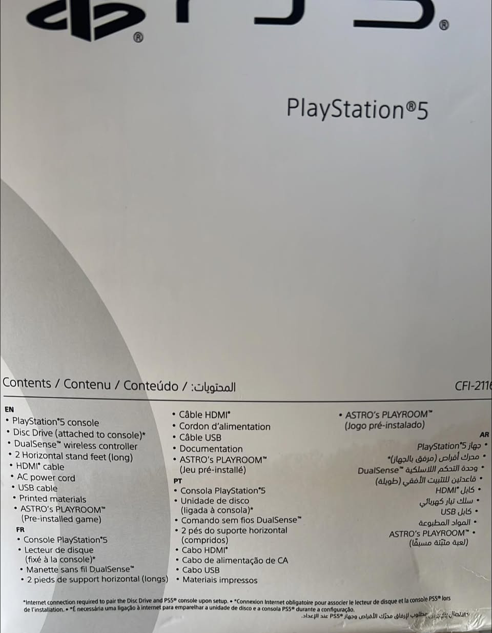 بلي 5 للبيع
حوستك عدد2
ب900الف


**إذا كنت صاحب هذا الإعلان وتريد حذفه لأي سبب، رجاءا أرسل رسالة إلى الدعم الفني**