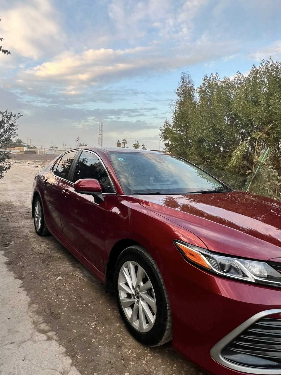 كامري موديل ٢٠٢٢ اللون ماروني
مواصفات le 
وارد امريكي حادث باب خلف السايق مبدل نفس اللون وصور الحادث مرفقه 
معوقين السياره رقم بغداد 
السعر ١٦٥ هاتف ***********
