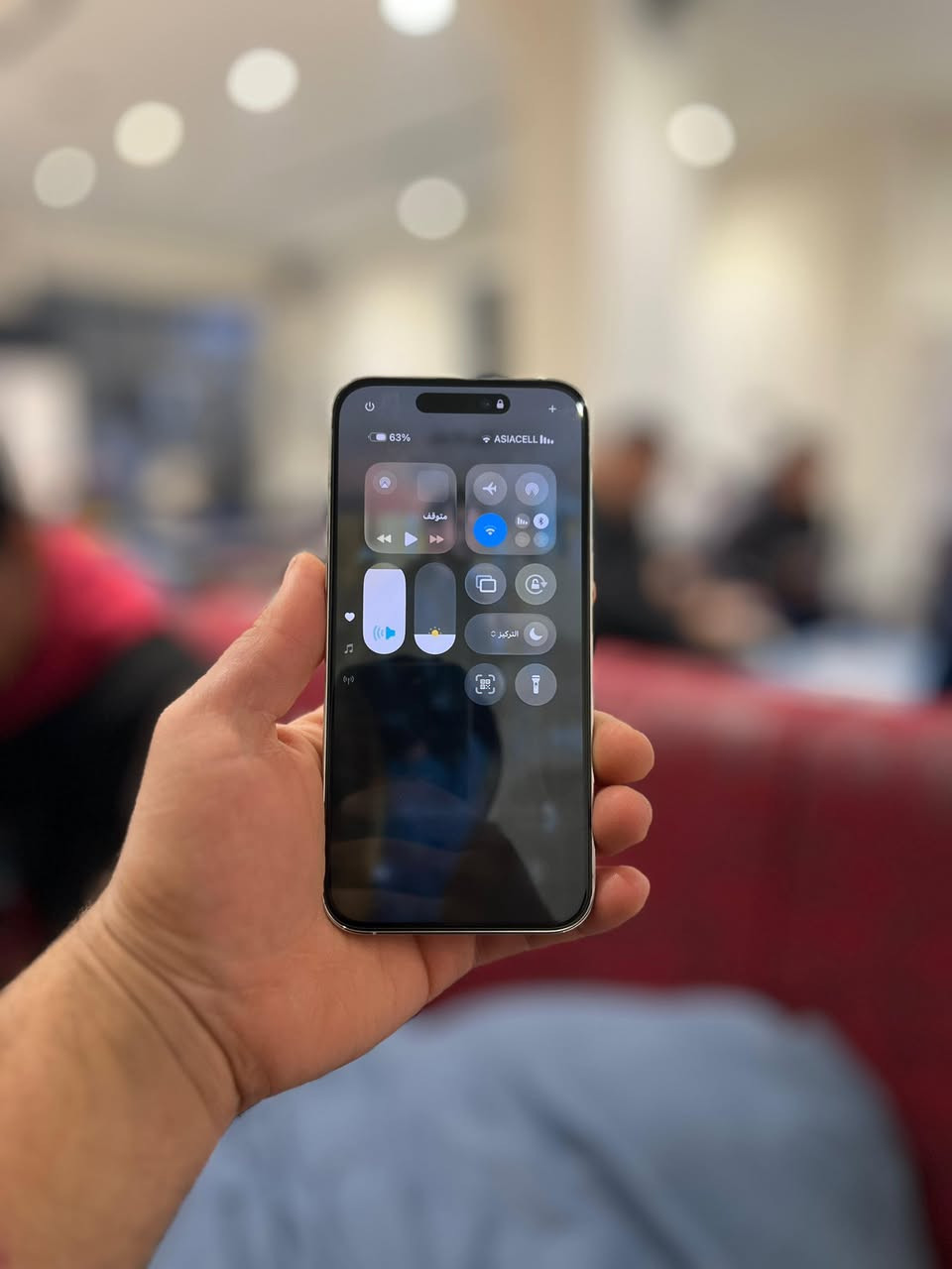 14PROMAX
نضافة 100/100 دبل شريحة حالة وكالة كسر كارتون قبل 3ايام أكتيف بطارية 100  سعر 950 ألف أو مراوس ب 15 برو ماكس شرط نضيف رقم الهاتف: ***********
