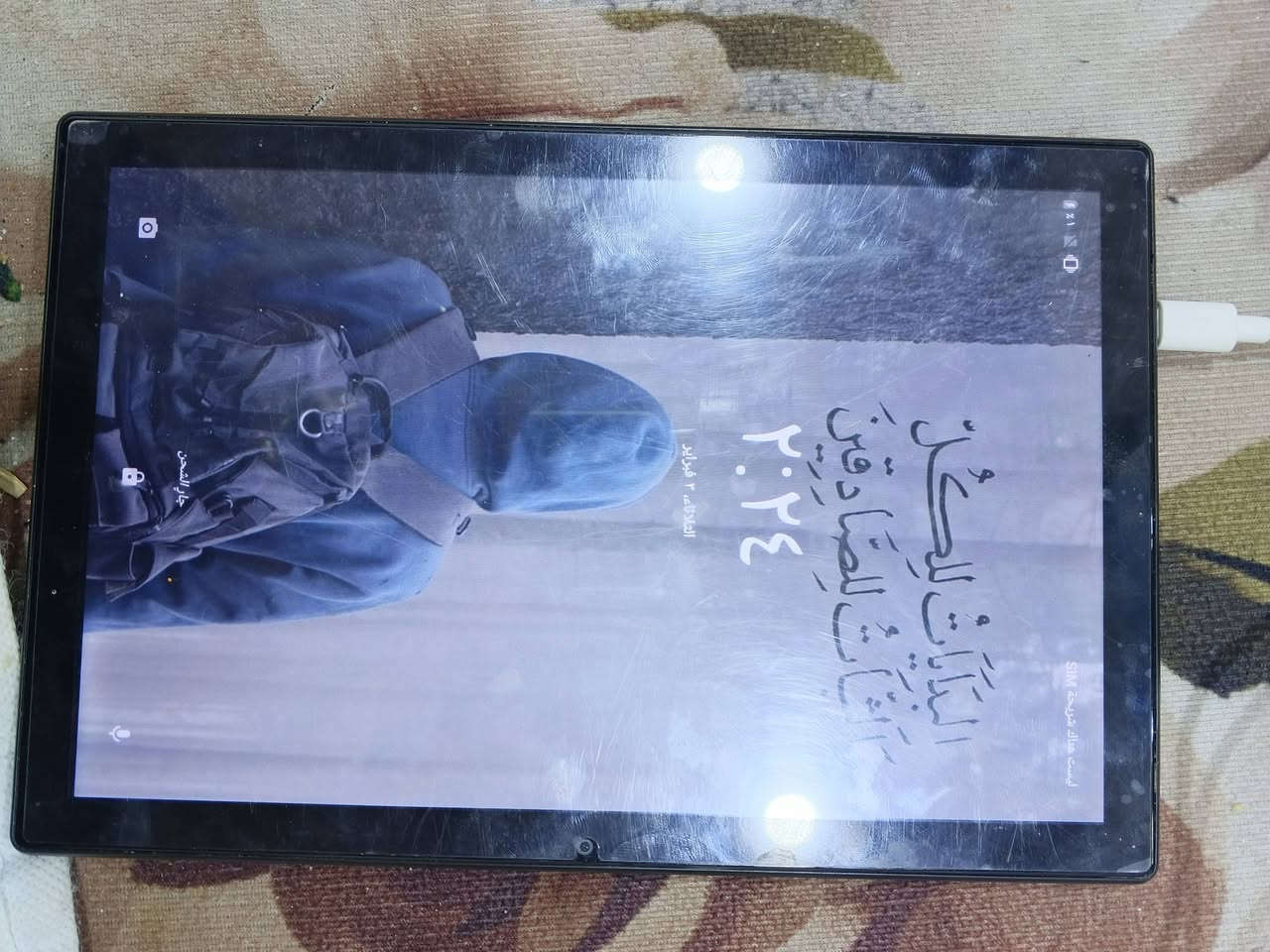 ‏ايباد Air pad 40 PRO MAX
‏ للبيع ايباد نضيف وحلو استعمال للدراسه للبيت 
‏بطاريته وشحنه جدا ممتاز 
‏نوعيه جيده للدراسه وياه كارتون فقط
‏للبيع وسعره مناسب 130 الف 
‏البصره كرمه علي الخيط 
‏رقم هاتف *********** بيه وتساب او مراسل الحساب خاص
