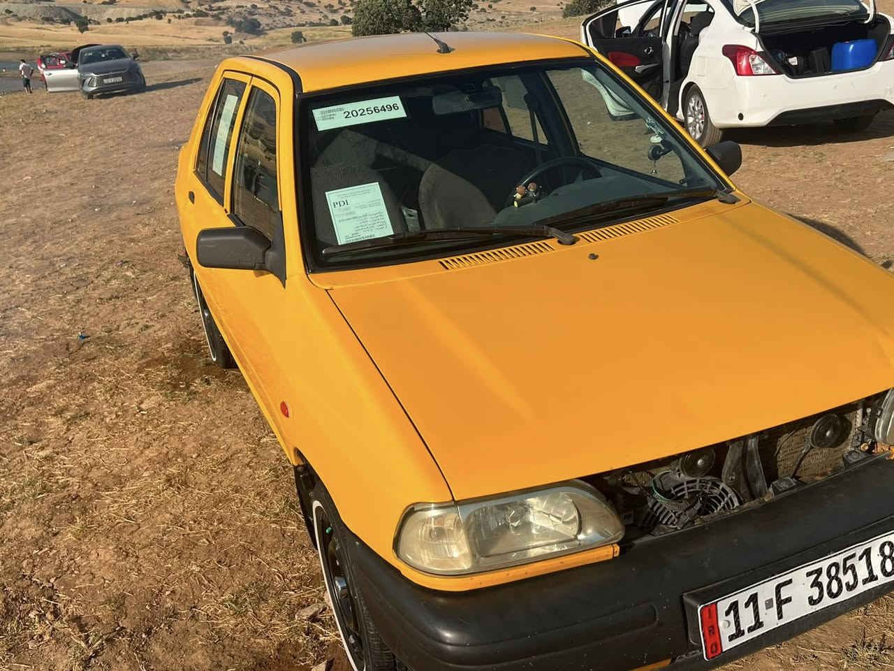 سايبا موديل ٢٠
كفاله عامة فقط بارد شبر بلجاملغ الامامي
حدادية جديدة وكالة
تخم تاير 
تبريد ثلج 
سيارة جاهزه مانقصة كلشي
وشرط بدون قطرهصبغ او تبديل شرط السونار 
مكاني ديوانيه مركز 
شراي اتصل 
***********
