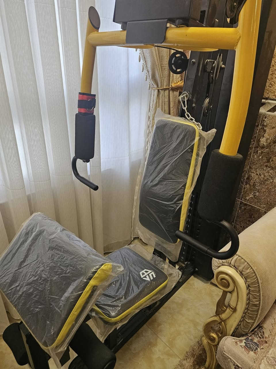 سلام عليكم 
جهاز مولتي جم جديد 
عنوان ديالى السعر 275 الف الاستفسار اتصال على رقم ***********
