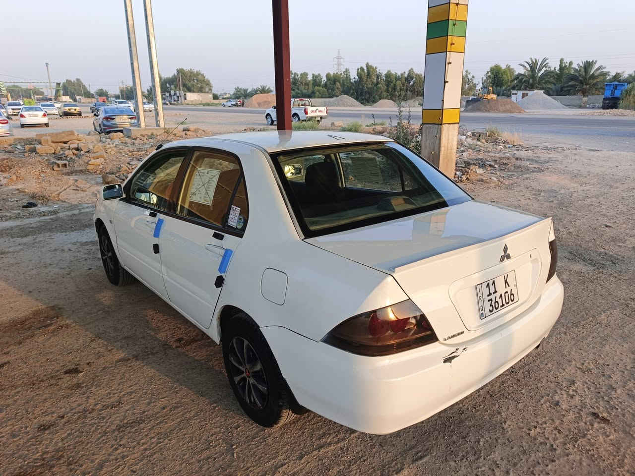 السلام عليكم لانسر موديل 2002  غير عادي فيها مكانات صبغ ابيع حزام ضرره شاملق الامامي تبريد  محرك جديد سياره ما بها اي نقص رقم بغداد انجليزي جديد مكانها ديالى كنعان سعر 52 وفي مجال الاستفسار على هذا الرقم***********
 اخوان انا مكلف بالنشر

