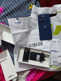 موتو ايدج 60 - Motorola edge 60 دبل سيم اللون الكحلي المميز اسبوعين مع...