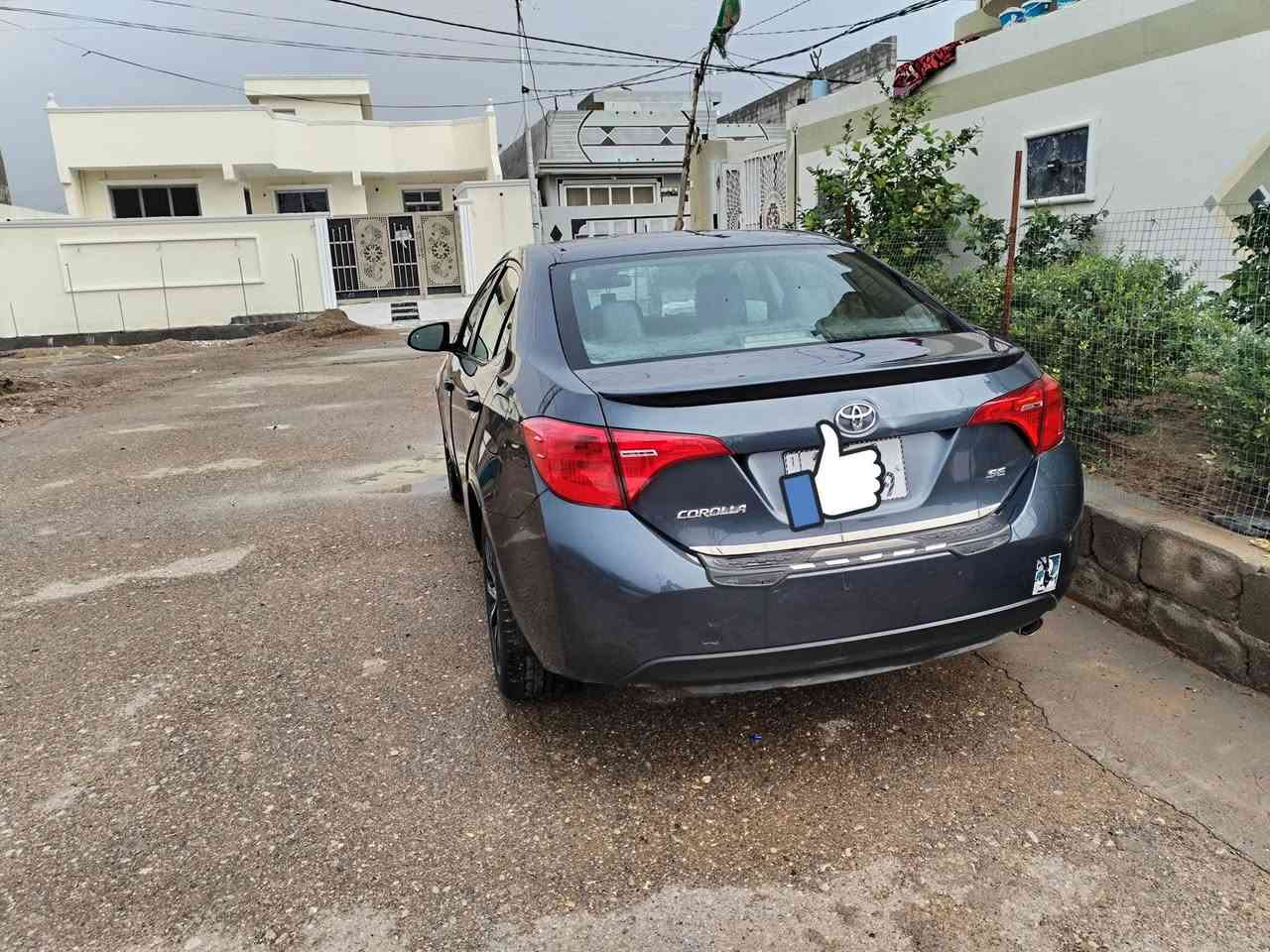 السلام عليكم كورلاه SE2019معروفه موصفات السعر 147او بيهه مجال صور الحادث رقم ديالى رقم الهاتف ***********
