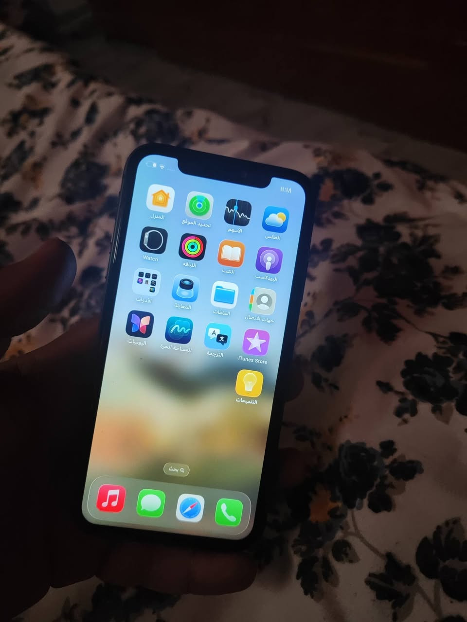 📱 للبيع أو مراوس: آيفون 11
💾 الذاكرة: 64GB
🔋 البطارية: 100% (متبدلة)
✅ الجهاز نظيف كما موضح بالصور

📍 مكاني: الشطرة

📞 للتواصل واتساب: ***********
