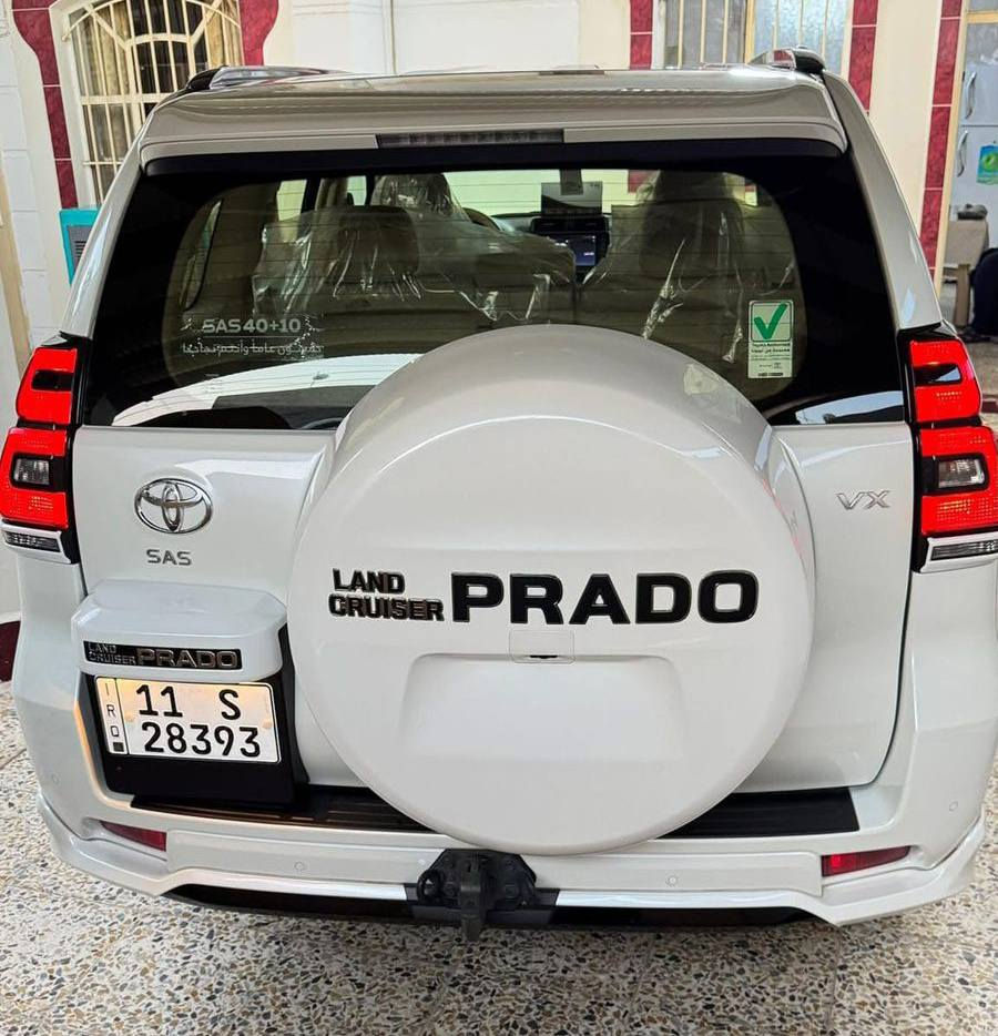 تويوتا برادو  موديل ٢٠٢٣
ماشيه   ٢٤   الف  قابل  للزيادة
مواصفات  Vx   ومعروف  مواصفات  ال  vx   دبل  تانكي اشارة  ترحيب
كامره  وحدة  تشغيل  عن  بعد  وباق  المواصفات
سنويه  جديده  رقم  جديد
بغداد
كير  ومحرك  مكفول
لا  يوجد  اي  ضرر   سيارة  مكفوله

رقم صاحب سيارة ***********
السياره  موجودة  بديالى
