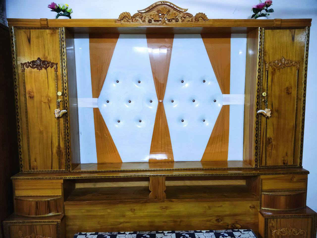 اللهم صل على محمد وال محمد ✨
#غرفة نوم عراقي جديدة للبيع  
المكان الديوانية _قضاء الشامية.  #للاستفسار اتصل على الرقم ***********
