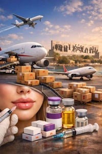 ✈️ خدمة شحن جوي للفلر وميزو فلر الطبي من كوريا – سويسرا – إيطاليا – ال...