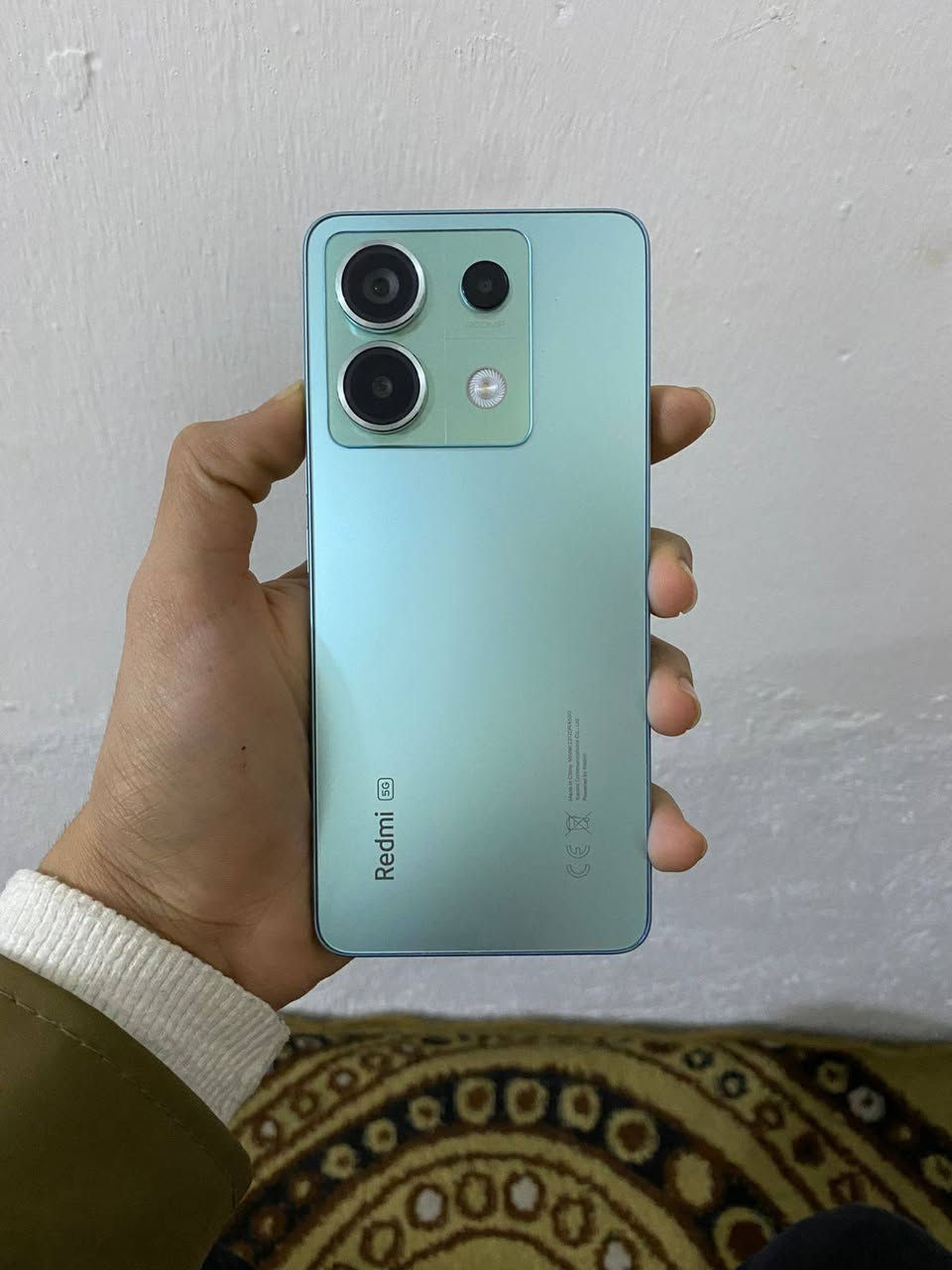 ريدمي نوت ١٣ برو فايف جي ذاكره ٥١٢  اخوالجديد مكفول من كلشي السعر ٢٥٠ بغداد مدينه الصدر هاتف ***********
