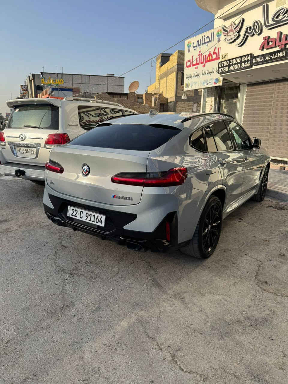 للبيع – BMW X4 M40i (رقم 22 أربيل)
‎المحرك: 6 سلندر توربو – فئة M Performance قوية جداً
‎اللون : السمنتي المميز
‎M power اصل 
‎داخل احمر بلادي  
‎بانوراما 
‎كراسي كهرباء + خزن
‎تدفئة كراسي + ستيرن
‎صندوق كهرباء شفط + حركة قدم
‎دخول ذكي 
‎كاميرات 360 درجة
‎نظام ايماءات 
‎لايتات ادابتف
‎رادارات امامي + خلفي + جانبي
‎انارة ترحيب
‎تحذير فتح الابواب 
‎كار بلي + اندرويد اوتو
‎ويل 20 
‎انارة داخلية  عدة الوان
‎تشغيل عند بعد 
‎لايتات ادابتف ذكيه
‎تخم تاير جديد
‎
‎السعر 475 وبيها مجال 
‎
‎حادث سيارة فقط بنيد رقم شاصي وسونار موجود
‎صفر مسج شرط الفحص ماشية 38 الف كيلو متر 
‎
‎تحويل ثاني يوم سيارة باسمي  و باج تضليل 80% *********** 
‎متواجد واتس او الاتصال
‎
