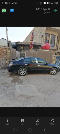 سياره نيسان  2005 بسمي  كايم متحركه رائده  20 ورقه رقم  بغداد  صدامي 0...