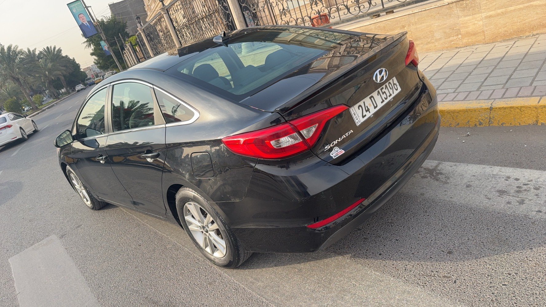 السلام عليكم سياره سوناتا 2017  دهوك هزة جديدة تريد تحويل تريد وكالة سياره وحلوه ونظيفه سياره سونر موجود سعرها  115 مكاني شارع فلسطين هذا رقمي ***********