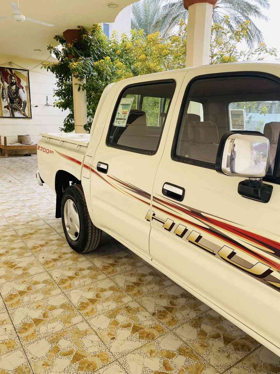 السلام عليكم هايلوكس 2005 رقم كربلاء دولي بآسمي كشن منفصل سيارة نظيفة مال جناي السعر 140 مع المجال مكان كربلاء لتواصل : ‭0781 820 0618‬/‭0771 305 6116‬
