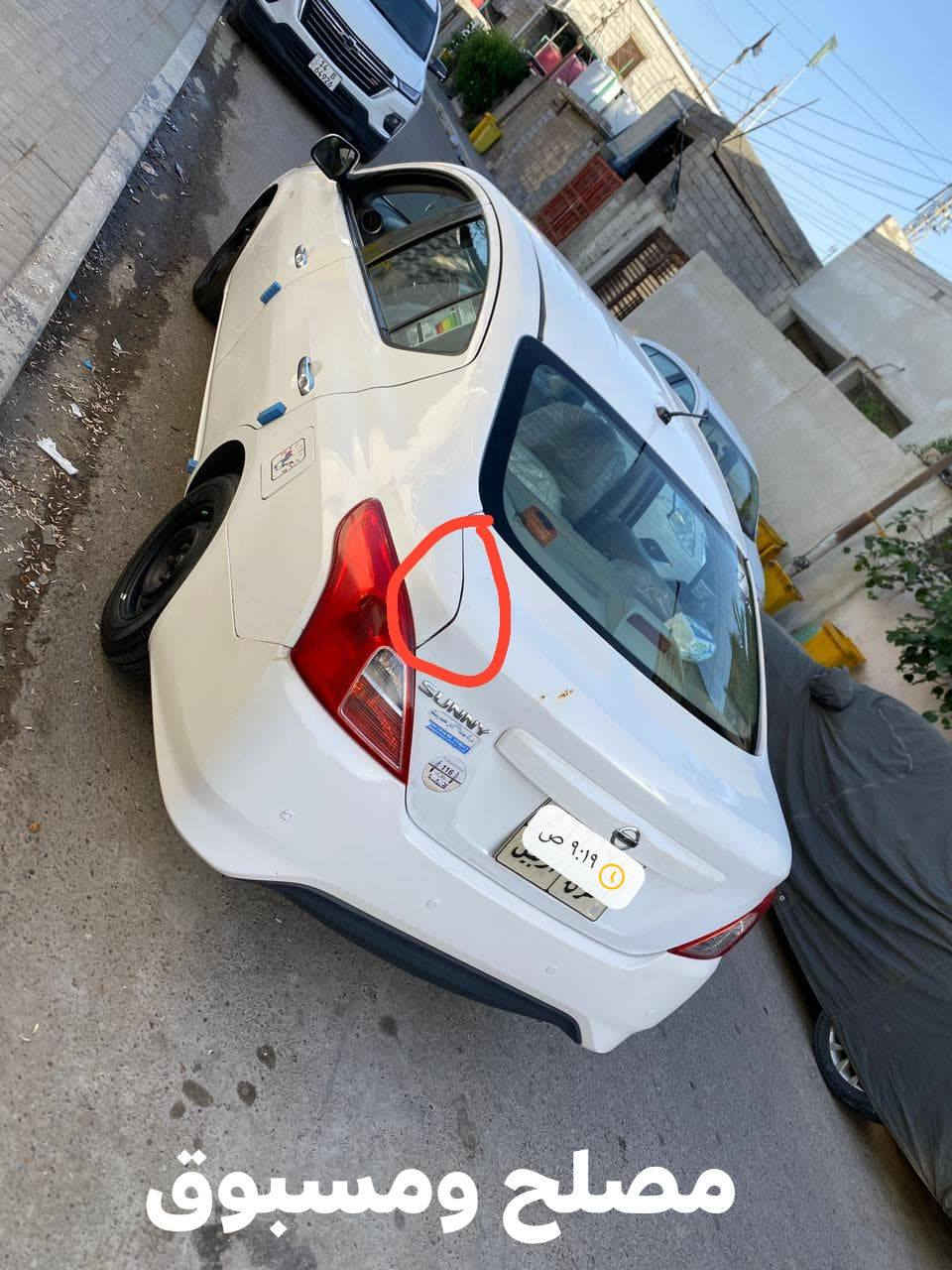 السلام عليكم نيسان صني موديل 2019 هندي رقم اربيل سنويه منتهيه سياره ادخل على الصور وشوف حادثه سياره جاهزه من كل شيء تخم تاير حداديه تبريد كله جديد السعر 87 بيها مجال قليل مكاني البصره (***********)
