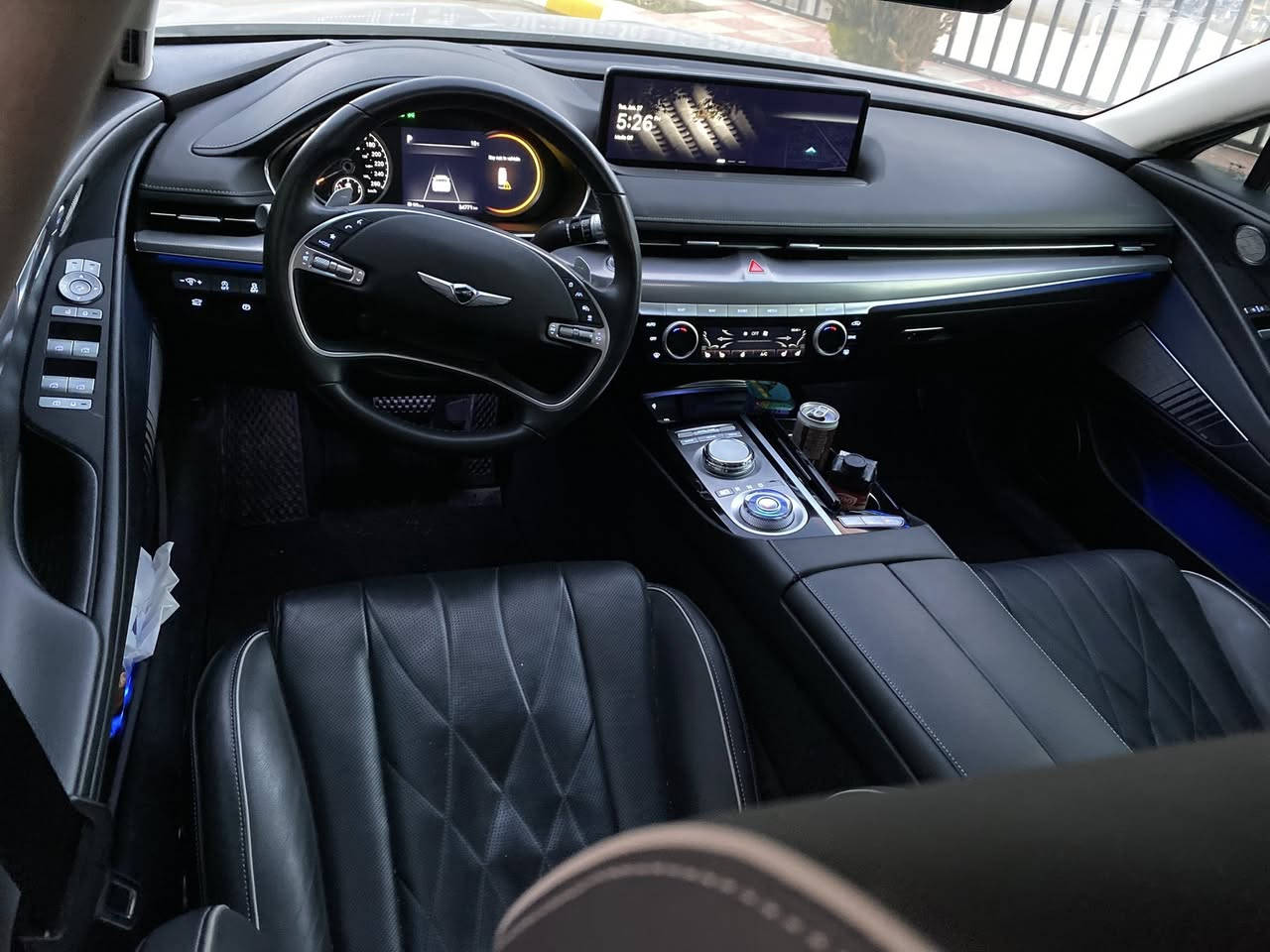 بسم الله الرحمن الرحيم
⚔️Genesis G802.5 L 300 HP Twin Turbo ⚔️
للبيع   🚀 برستيج 🚀
📍مكان السيارة :- اربيل 

رقم الشاصي موجود داخل الصور 

الموديل :- 2023
اللون :-نفطي سقف اسود 
المحرك :- 2.5L  
القوة الحصانية :- 300 HP
العداد :- 21  الف ميل 
الضرر :- جملغ وبونيد ومكان صغير بارد 
والبونيد الاصلي موجود 
المواصفات ⬇️ ( فول)
:- داتا شو 
:- تشغيل عن بعد
:- انارة LED داخل المقصورة 
:- صندوق جك كهربائي 
:- بردات جانبية 
:- بردة خلفية كهرباء 
:- كشنات ديزاينو 
:- ستيرن كهرباء +
:- 5 وضعيات قيادة ( Eco - Comfort - Sport - Costuom )
‏:- Auto Hold
:- شحن وايرليس
:- سستم سماعات Lexicon
:- بانوراما
:- شاشة كبيرة
:- رادارات امامي وخلفي وجانبي
:- كشنات جلد + كهرباء 
:- كشنات تدفئة + تبريد
:- حساس360 درجة 
:- حساسات امامي وخلفي
:- نظام تحديد المسار 
:-  وبعد بيها مواصفات المعروفة 

ملاحظة :- كير ومحرك وصدر وكهربائيات كله بشرط 

السيارة رقم كاتى تترقم اربيل دهوك سليمانية 

 💵 السعر  275$ ورقة وبيه مجال للشراي 

للاستفسار اتصل :- 
***********    /  Viber + WhatsApp
