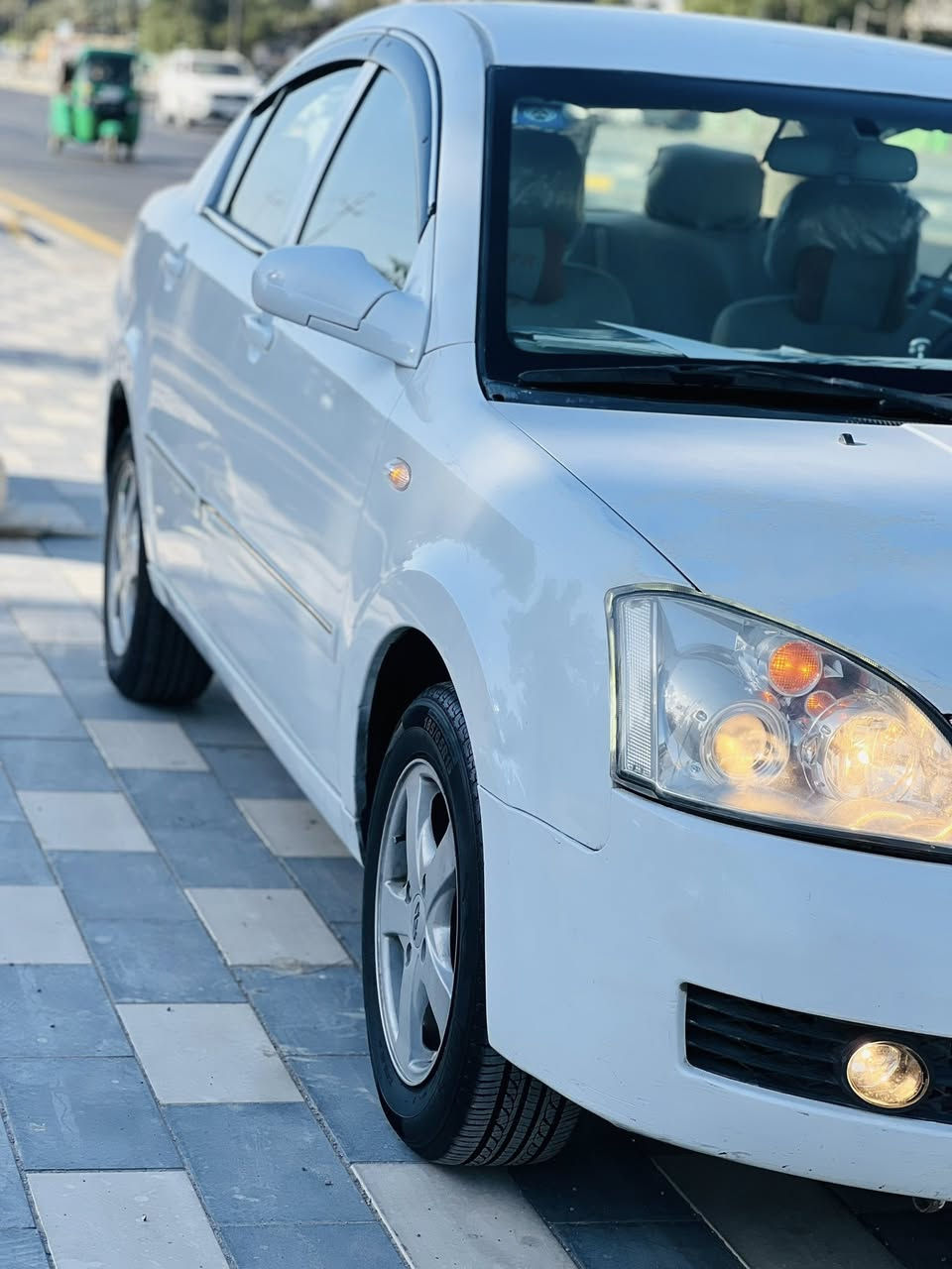 سلام عليكم شيري اي فايف 2012 بغداد رقم نكليزي سنوية لل 2030 هزه جديدة 
سيارة مكفولة من صبغ ولضربه ولفتح تبريد ثلج تدفى شغاله سنتر لك جام ع ريمونت نسختين سويج كتولكاتهة جاهزه طفايه بلادية سيارة كير ومكينه كفاله صدر امامي وخلفي جديد تخم تاير كهربايات كولهة شغاله ومابيه اي نقص سيارة شغل وطلع وي متردين
ماشية 106m كلشي بيهة شغال عنواني بغداد  السعر 57 وبيه مجال للشراي ممتواجد ع فيس تصل لاستفسار 
   *********** 
موجود وتساب هم
