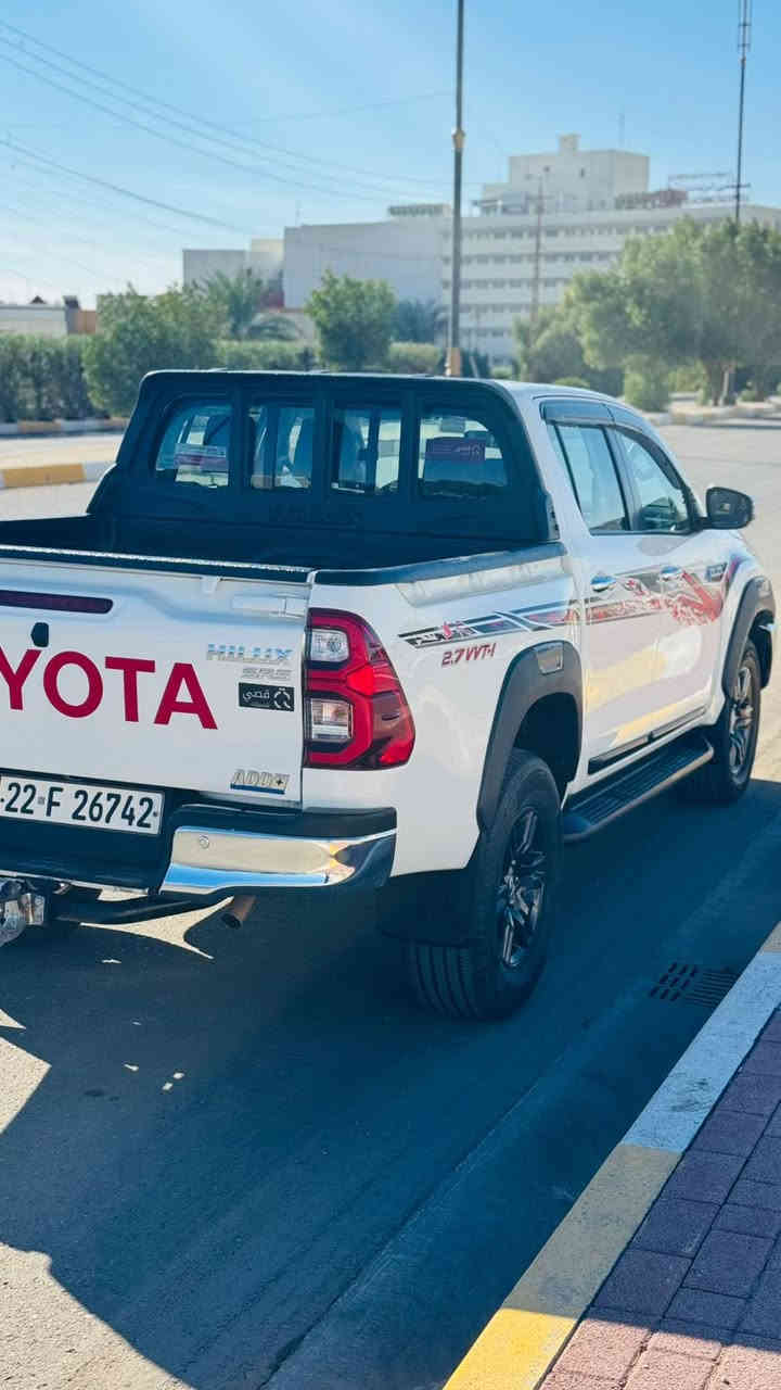 سلام عليكم بيكم هايلوكس فور ويل ساز كفاله عامه موديل 2024 للبيع المواصفات كشانه حار بارد شاحن وايرليس كامره مواصفات ساز السعر 335 وبيهه مجال بصيط ماكن السياره الرمادي تحويل مباشر رقم اربيل رقم التلفون ***********
