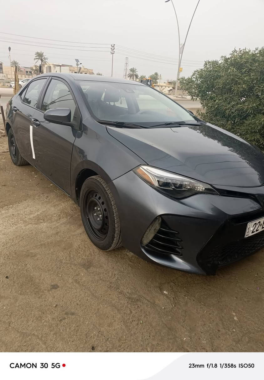 السلام عليكم
كورلا موديل 18  رقم أربيل بسمي وارد امريكي ضرر بس البنيد بدون دواخل شرط و بدون ايرباك شرط سنوية لل ٢٠٣١ حجر و رادار موجود والسيارة جاهزة بدون أي نقص و گير و مكينة مكفولات و تخم تاير جديد
السعر ١٣٥ 
العنوان ديالى  
***********
