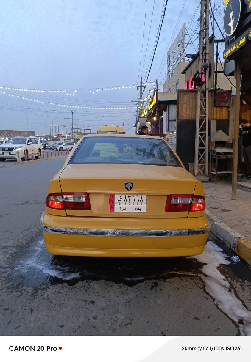 سلام عليكم ورحمه الله 
سمند 2012 سياره كفاله عامه من صبغ أو تبديل بيه شبر
هيه وغرامات مصفره سنويه ماصاقطه بارد بلباب الخلفي ولباقي مكفول هلالات بلاديه كير ومحرك مكفولة صدر مامي خلفي جديد تخم تاير 
ترايك ليون مايعجبك 
السعر 47 وبي مجال قليل 
العنوان بغداد 
***********
