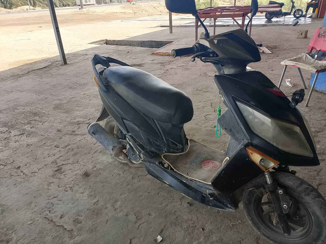 دراجه للبيع مجفته تجفيت مضبوط بوش وبستم ورنك كله جديد باتري جديد الدراجه نكره سلف للبيع او مراوس بدراجه ايراني  مكاني الهوير شلهه الحجاج السعر 250 للتصال ***********
