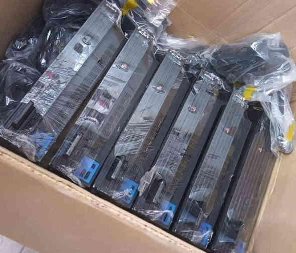 بلي 5 فات مستعمل 500 الف كامل ملحقات الاصليه

بلي ستيشن 4 فات اون لاين  سعره 180 الف 
بلي ستيشن 4 سلم اون لاين سعره 220 الف
بلي ستيشن 4 برو اون لاين سعره 270  الف 

بلي ستيشن 4 فات مهكر سعره 230 الف
بلي ستيشن 4 سلم مهكر سعره 260 الف
بلي ستيشن 4 برو مهكر سعره 320  الف
 
بلي 3 سلم سعره 130 الف 
بلي 2 سلم سعره 55 الف 
بلي 2 فات سعره 50 الف
اكس بوكس 360 سعره 130 الف

***********
توصيل موجود
