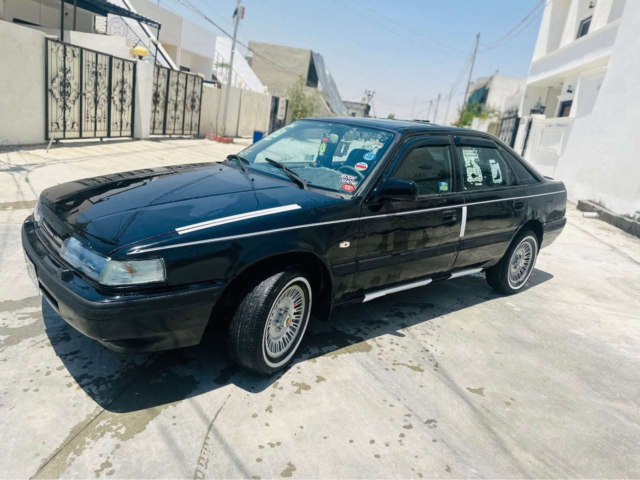 مازدا موديل ١٩٩١رقم كركوك مشروع وطني سنويه جديد شرط تحويل وكاله كوبون بنزين  بيها  بدون ضرر و بدون صبخ بي مكانات صبخ  موعام محرك جديد كير بل شرط تبريد شغال بشرط جام كهربائي سلايد پاور تاير جديد صدر جديد سعر29مكان كركوك ***********
*********** كركوك, العراق
