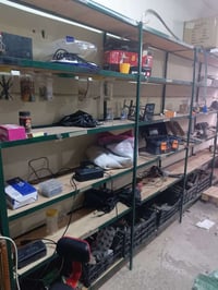 رف حديد • ٤م • ٦ طوابق