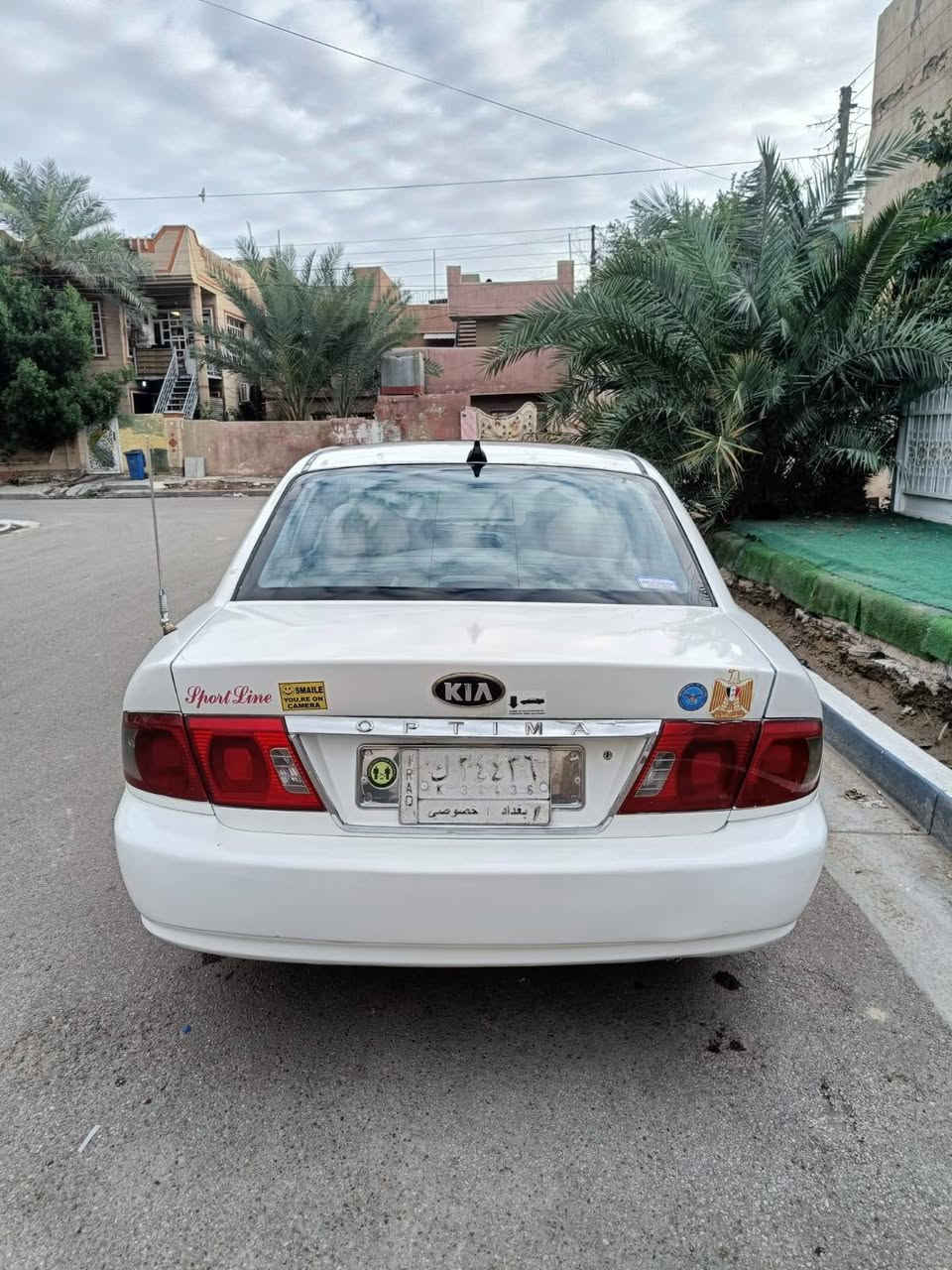 سلام عليكم اخوان كيا اوبتيما للبيع موديل 2004 وارد أمريكي ضرر جاملغ أمامي بدون دواخل  مصبوغه عام للجماليه مكينه ٦ سلندر ٢٧٠٠ كير اوتوماتيك رقم بغداد مشروع وطني تحويل مباشر سياره جاهزه من كير ومكينه وحداديه وتخم تاير كله جديد كهربائيات شغاله مكانه الشعب للإستفسار ***********
***********
سعره ٥٨ وبيه مجال حك الجيه
