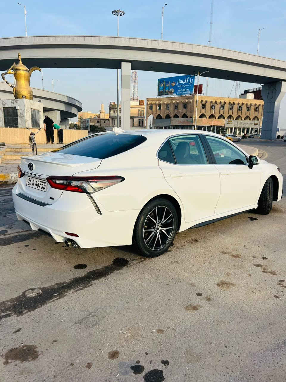 للبيع كامري 2024 كتاب شهداء بعدله سنه واربع اشهر  وصير حره ضرره كلش  خفيف موضح بل منشور فقط هذا ضرره  مكاني صلاح الدين تكريت السعر 200 وبيه مجال مستعجل عل بيع رقم الهاتف
***********
***********
