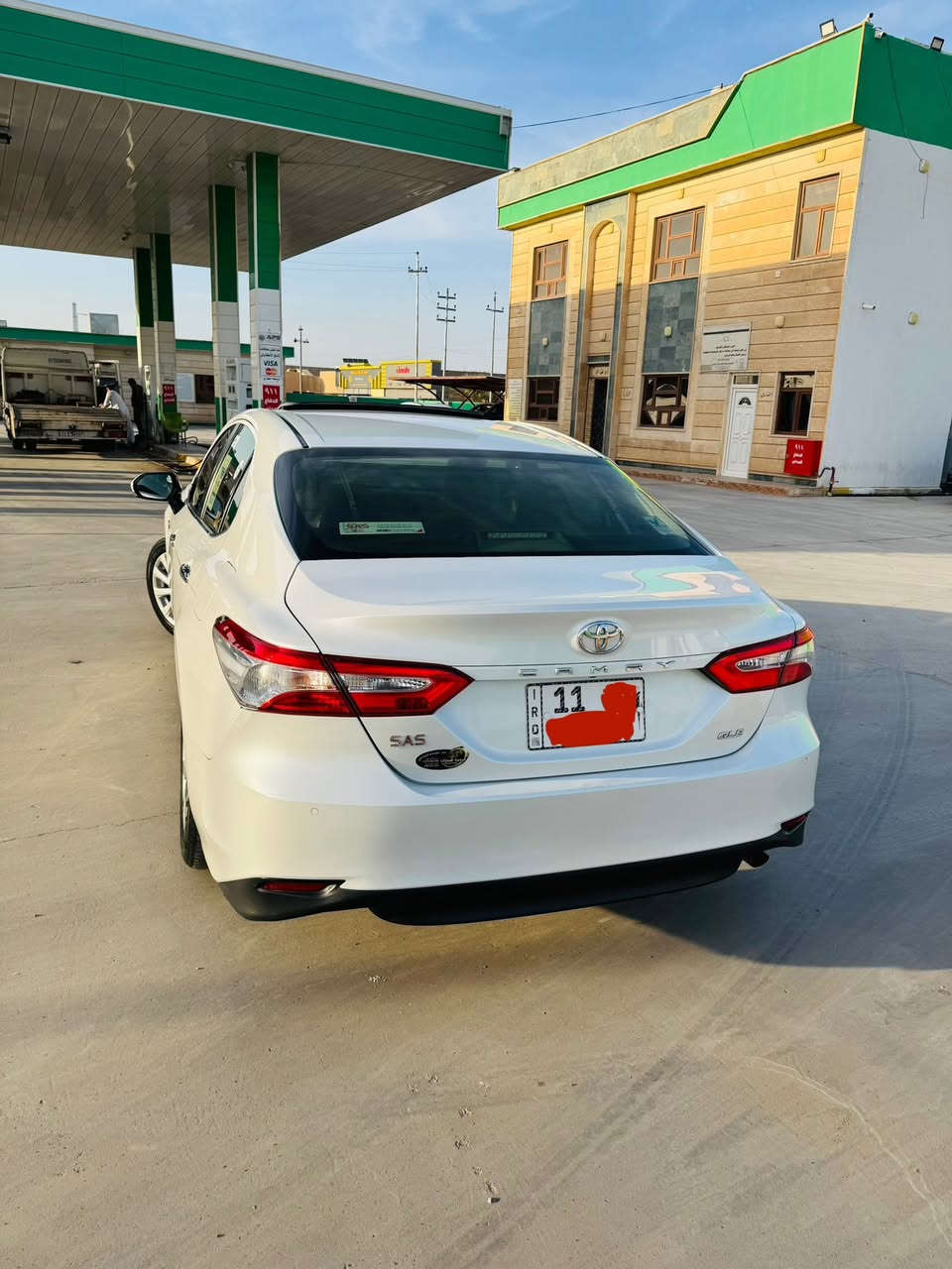 كامري خليجي 19 كلين GEL فول مواصفات 
يعني اعلى فئة مال جناي كير ومحرك مكفولات السياره نظيفه حيل الله يشهد ماناقصها شي 
فتحه سقف بصمه ابواب وبصمه تشغيل تبريد قطعتين حساسات خلفي وامامي 
سنويه 2029 + هزه جديده 
السياره باسمي 
مكاني صلاح الدين 
للاتصال ***********
اكتب تم وياصلك السعر خاص
