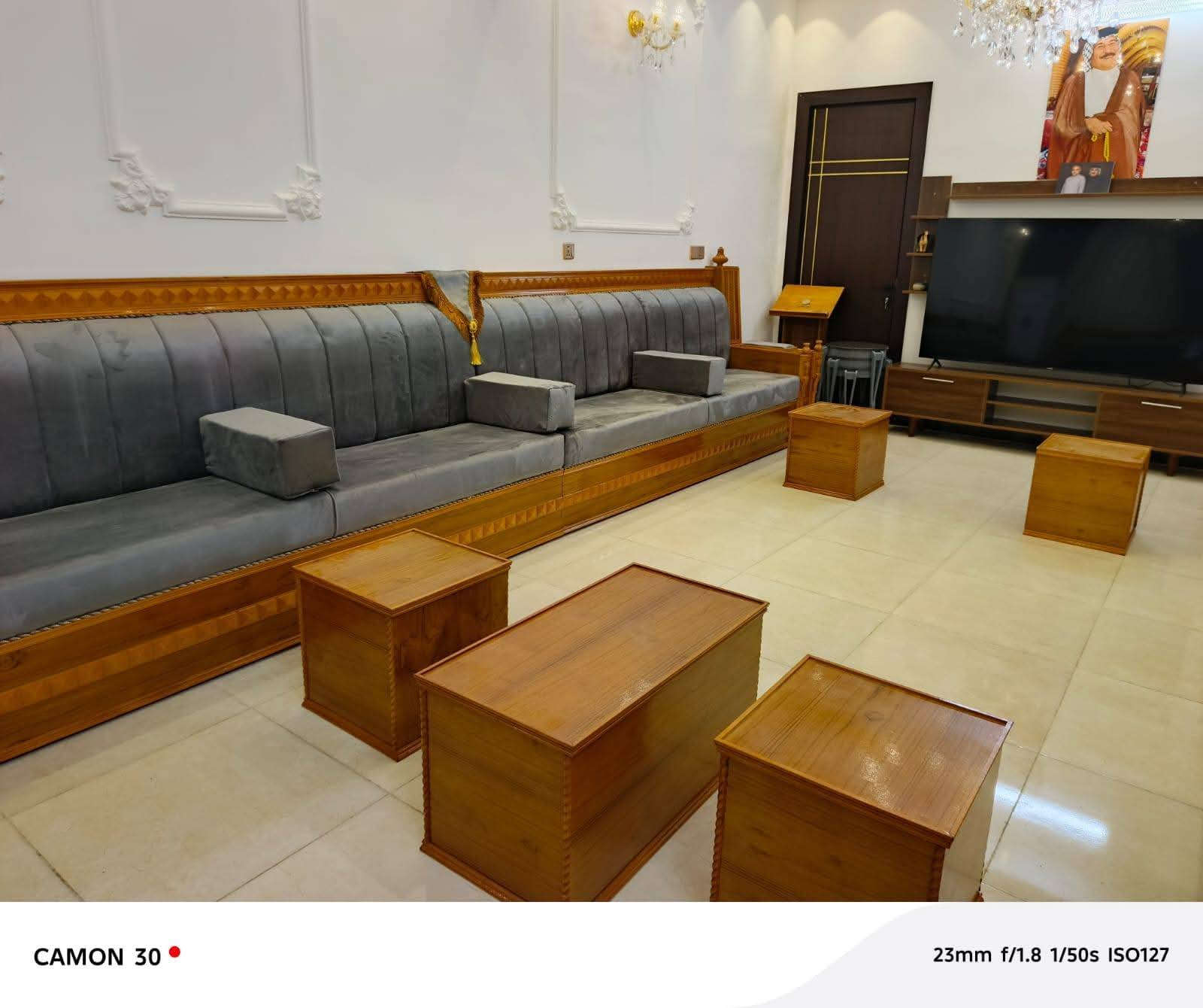 ❤️🌹 سعر المتر 110🌷❤️
عرض خاص لمدة محدودة
ديوان صاج وزان مصري
مقعد بلوك اسود 16ملم
خشب جام روسي درجه اولى 
اسفنج مميز اول 8سم
القماش قديفه درجة اولى
كل هذا وبضمان حقيقي 3 سنوات
متوفر توصيل لكل المحافظات
بسعار مناسبه
للتواصل واتساب أو رقم الهاتف
***********
