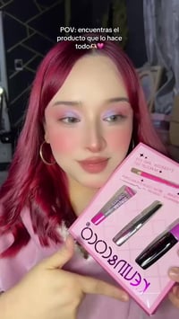 بكج مكياج عيون • ٤قطع • ماسكارا ايلاينر