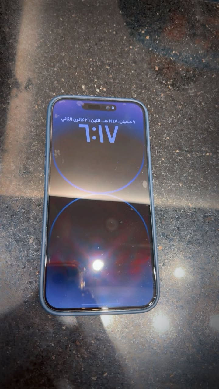 سلامً عليكم ايفون 14 برو ماكس بطاريه 94 رام 256 جديد لكً جهاز للبيع او مراوس بجهاز احدث للبيع 675 بي مجال بصيط
رقم الهاتف ***********
