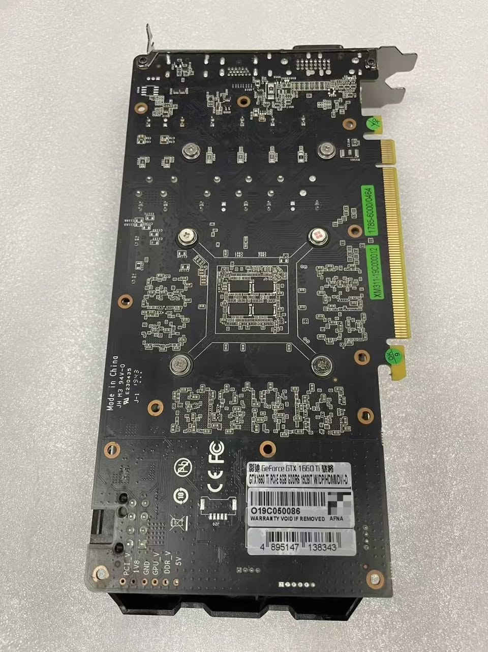 كرت شاشه Ge force Gtx 1660ti 6g 
و192 بت سعر 125 الف شغال ومفحوص وعلى ضمان


**إذا كنت صاحب هذا الإعلان وتريد حذفه لأي سبب، رجاءا أرسل رسالة إلى الدعم الفني**