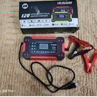 شاحن بطارية • ٢ قطع • للسياره والدراجه