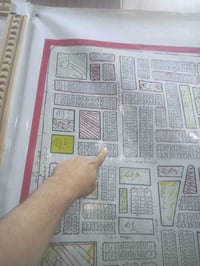 نصف قطعه ارض للبيع طابو صرف مساحه 100 متر  خلف المدرسه مباشرتن بنص الب...