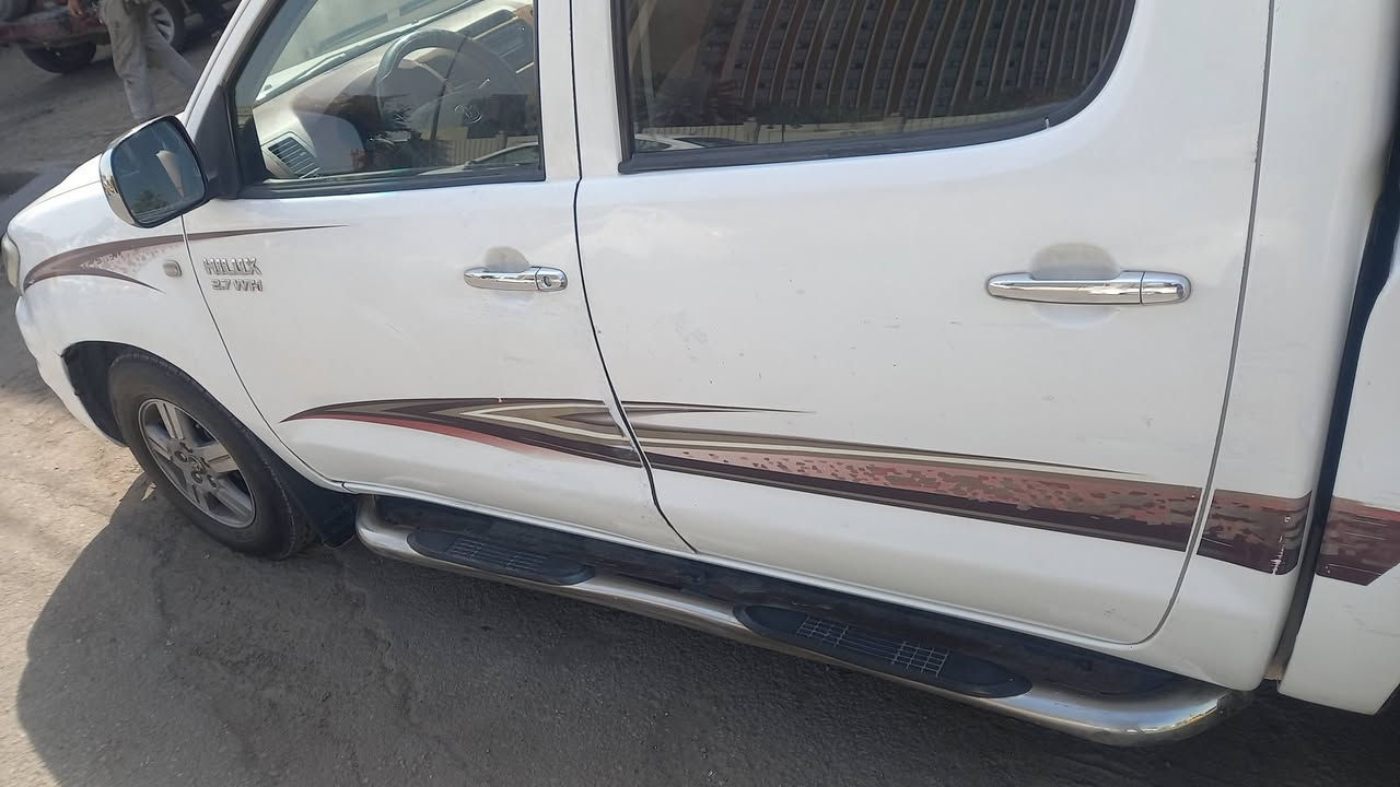 تيوتا هايلوكس 2009 وارد خليجي سعودي
سنويه لحد 2027 
كير اوتماتيك
ويل كب حداده وتخم تاير جديد 
السعر 155 
بي مجال للشراي
مكاني بغداد البنوك
تفاصيل أكثر 
***********
